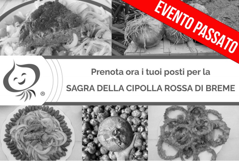 Prenotazione posti - Sagra della Cipolla Rossa Breme