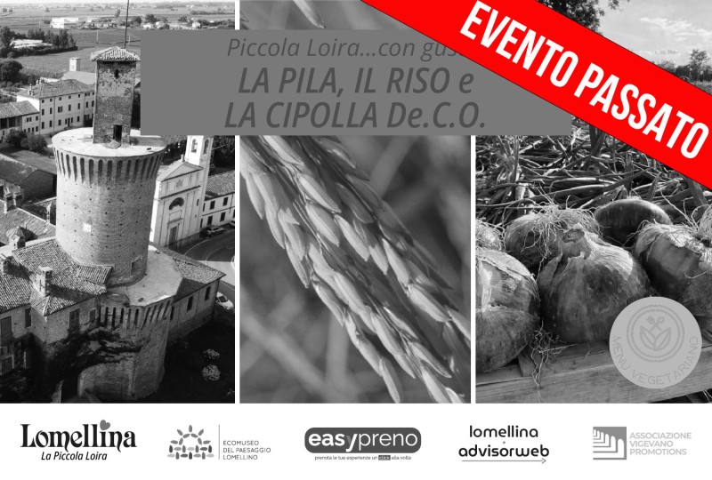 Visita guidata: Pila di Sartirana, Riso e Cipolla Rossa di Breme De.C.O.